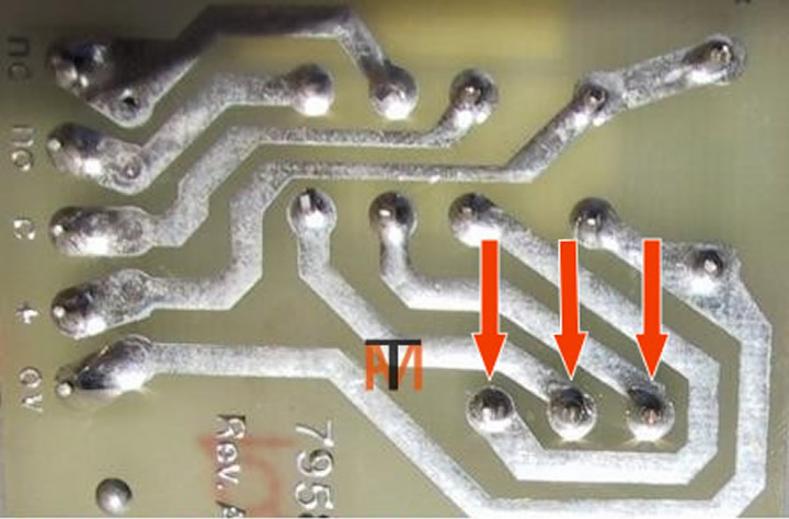 Repairing car relay